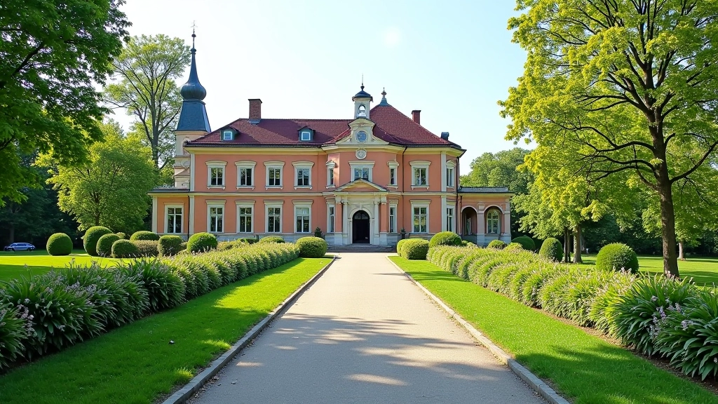 Loodusmuuseum ja pärnu rannapromenaadi arhitektuur, ajalooline koht